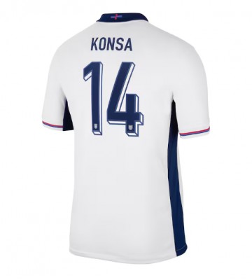England Ezri Konsa #14 Replika Hjemmebanetrøje EM 2024 Kortærmet